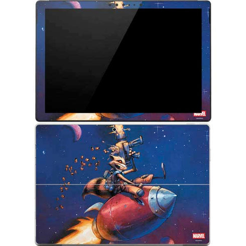 Marvel Rocket Raccoon Rocket Ride Surface Pro 4 Skin